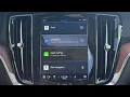 Volvo s google infotainment system tutorial