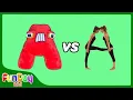Download Lagu Alphabet Lore Vs Human Alphabet | Learn Letters with Alphabet Lore and Human Alphabet | @FunDayKid ​