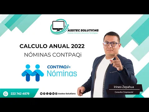 Download MP3 Calculo anual 2022 en Nóminas CONTPAQi