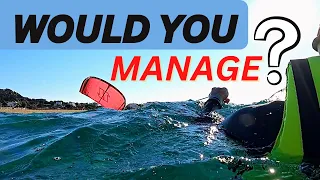 Relaunch the Kite in LIGHT WIND - Kitesurf Tutorial