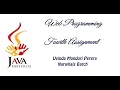 Web Programming - Web Assignment 4 Product Registration Form