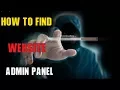 HOW TO FIND WEBSITE ADMIN PANEL WITH TERMUX