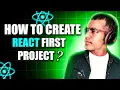 Create Our First React App In Minutes With npm Command