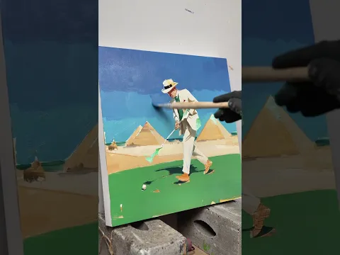 Archaeologists don’t want you to see this painting ⛳️
