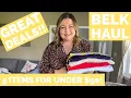 Belk Haul 5 items for under 90 April 2021