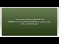How to solve ReadTimeoutError HTTPSConnectionPool host pypi python org port 443 with pip