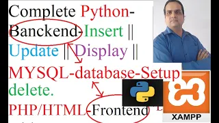 Python Based Website SetUp After Downloaded Source code - Xampp Mysql Database