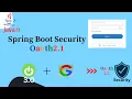 Oauth2 1 Spring boot Login with Google Spring Security 6 Implementation