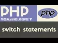 Switch Statements PHP Tutorial 23
