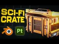 Blender Sci-Fi Crate Modeling - Must-See Game Asset