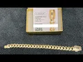 10k yellow gold Miami Cuban chain from a shop on Amazon The bracelet is 9mm wide and beautiful
