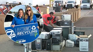 Over 150 000 pounds of electronics recycled at 2025 Denver7 Electronics Recycling Drive