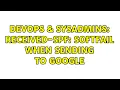 DevOps SysAdmins Received-SPF softfail when sending to google