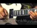 Download Lagu Guns N' Roses - November Rain Guitar Solo fast \u0026 slow with Tab