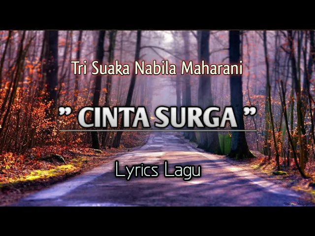 Download MP3 CINTA SURGA - Tri Suaka feat Nabila Maharani || Lyrics Lagu
