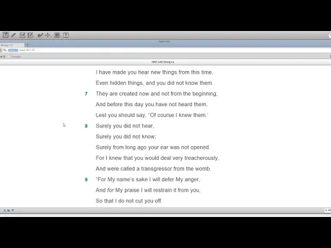 Isaiah 48