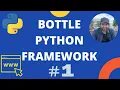 Python Bottle Web Framework - Part 1