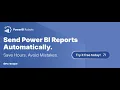 Automate Power BI Reports Save Hours Every Week Start Free