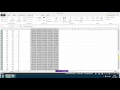Data simulation in Excel