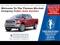 Public Auto Auction - Williston VT