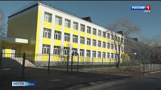 Ученики 75-ой омской гимназии вернутся в отремонтированный корпус до конца ноября