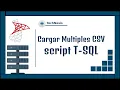 Load CSV into SQL Server with BULK INSERT Bulk Data Loading in a Loop