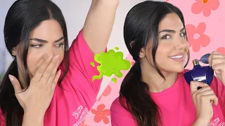 كيفية إزالة رائحة العرق وروائح الجسم 