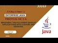 Java Practical 2-A Implement the following Servlet applications with Cookies and Sessions