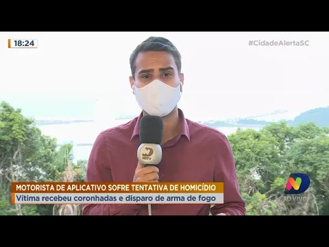 Balneário Camboriú: Motorista de aplicativo sofre tentativa de homicídio