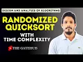Randomized Quicksort Algorithm Divide and Conquer GATECSE DAA