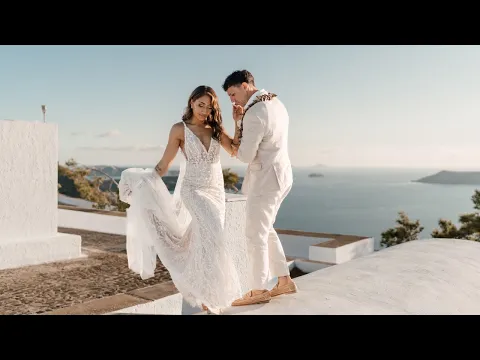 Download MP3 OUR WEDDING HIGHLIGHT, Santorini Greece