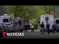 Detienen a sospechoso de un tiroteo que mato a policia en hospital en Chicago Noticias Telemundo