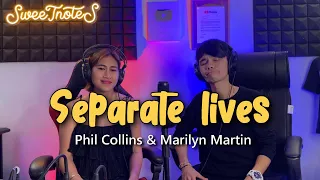 Download Separate Lives | Phil Collins \u0026 Marilyn Martin - Sweetnotes Cover MP3