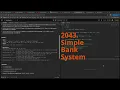 Leetcode Daily Challenge 2043 Simple Bank System