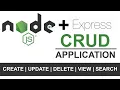 Node js Crud Application Step by Step