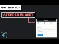 Flutter Tutorial - Stepper Widget