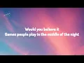 Alan Parsons Project - Games People Play (Lyrics)