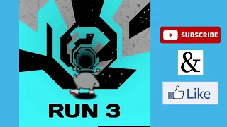 Playing Run 3 on Poki com