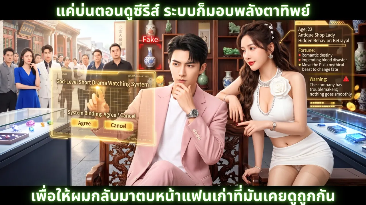 [ซีรีส์จีน] แค่บ่นตอนดูซีรีส์ ระบบก็มอบพลังตาทิพย์ เพื่อให้ผมกลับมาตบหน้าแฟนเก่าที่มันเคยดูถูกกัน poster