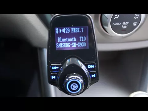 Download MP3 Vehicle Bluetooth to FM Transmitter setup tutorial