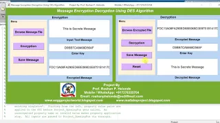 DES Encryption Decryption Using Matlab Project Source Code