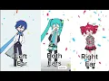 Kaito Miku and Teto singing