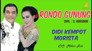 Download RONDO GUNUNG - DIDI KEMPOT \u0026 MORISTA (Official Video) MP3
