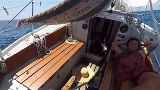 E5: Solo Sailing to Antigua when my Traveler Breaks and I have to Jury-rig a New Mainsheet