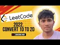 2022 Leetcode Convert 1D Array to 2D Array