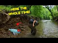 Flooded Riverbank Collapses Revealing A Town s Buried Past Mudlarking for Antique River Treasure