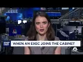 The financial path to the president s cabinet Going from private to public sector