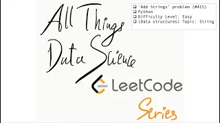 LeetCode Topic string - Easy Add Strings Python