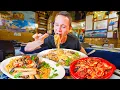 Italian Street Food in Naples SEAFOOD SPAGHETTI Pizza in Naples Italy