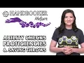 Handbooker Helper Ability Checks Proficiencies Saving Throws